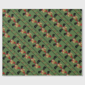 Heb een Merry Moosemas | Kerstmis Cadeaupapier (Vlak)