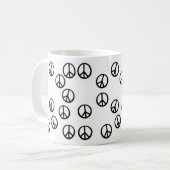 Heb een met vrede gevuld koffie! koffiemok (Voorkant links)