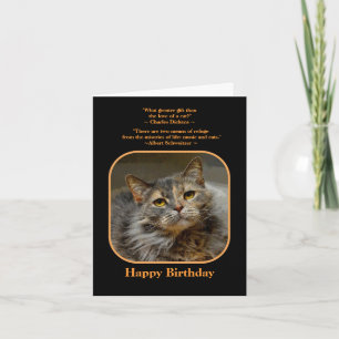 Heb een miauw-velous Birthday Tortoiseshell Cat Kaart
