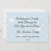 Heb een MOOey Christmas Funny Koe kerst Kaart (Achterkant)