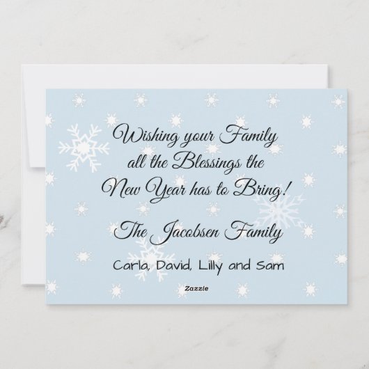 Heb een MOOey Christmas Funny Koe kerst Kaart (Achterkant)