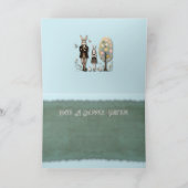 Heb een mooie Pasen! (Paasfeest Kaart) Bedankkaart (Binnen)