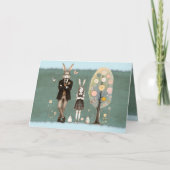 Heb een mooie Pasen! (Paasfeest Kaart) Bedankkaart (Voorkant)