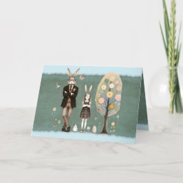 Heb een mooie Pasen! (Paasfeest Kaart) Bedankkaart