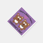 Heb een mooie Valentijnsdag! Servetten (Hoek)