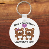 Heb een mooie Valentijnsdag! Sleutelhanger (Voorkant)