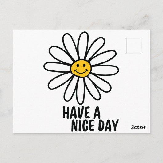 HEB EEN NICE DAG BRIEFKAART (Achterkant)