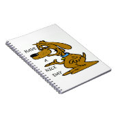 "HEB EEN NICE DAY" PUPPY DOG NOTITIEBOEK (Rechterzijde)