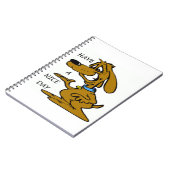 "HEB EEN NICE DAY" PUPPY DOG NOTITIEBOEK (Linkerzijde)