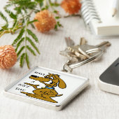 "HEB EEN NICE DAY" PUPPY DOG SLEUTELHANGER (Zijkant)