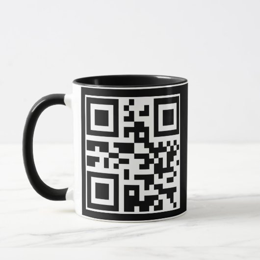Heb een Nice Day QR-code Mok (Links)