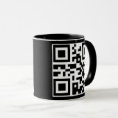 Heb een Nice Day QR-code Mok (Voorkant rechts)