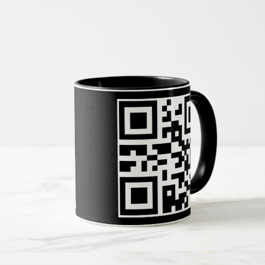 Heb een Nice Day QR-code Mok (Voorkant rechts)