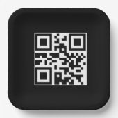 Heb een Nice Day QR-code Papieren Bordje (Voorkant)