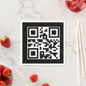 Heb een Nice Day QR-code Servet (Insitu)