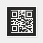 Heb een Nice Day QR-code Servet (Voorkant)