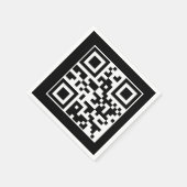 Heb een Nice Day QR-code Servet (Hoek)