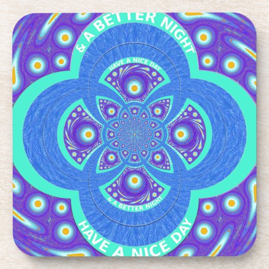 Heb een Nicer Day Drankjes Onderzetter (Voorkant)