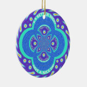 Heb een Nicer Day Keramisch Ornament (Rechts)