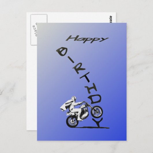 HEB EEN NIVEAU VAN VERJAARDAG. BRIEFKAART (Voorkant / Achterkant)