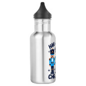 Heb een notenkraker kerstfeest waterfles (Links)