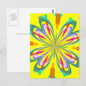 Heb een ontploffing Abstract Briefkaart (Voorkant / Achterkant)