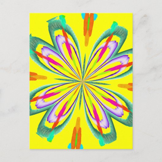 Heb een ontploffing Abstract Briefkaart (Voorkant)