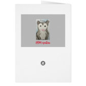 Heb een Opossum verjaardag (Achterkant)