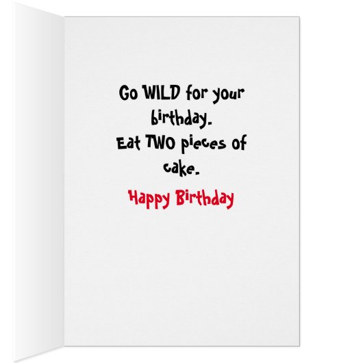 Heb een Opossum verjaardag (Binnen (Rechts))