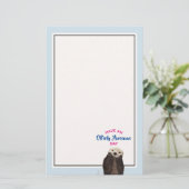 Heb een Otter Foto van de Geweldige Dag van de Sto Briefpapier (Staand voorkant)