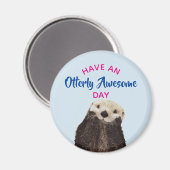 Heb een Otter Foto van de Geweldige Dag van de Sto Magneet (Voorkant / Achterkant)
