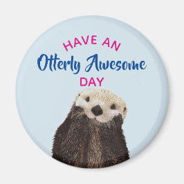 Heb een Otter Foto van de Geweldige Dag van de Sto Magneet