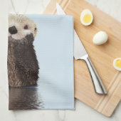 Heb een Otter Foto van de Geweldige Dag van de Sto Theedoek (Quarter Fold)