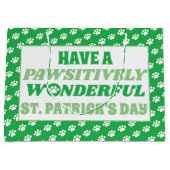 Heb een Padsitief Wonderful St. Patrick's Day Groot Cadeauzakje (Voorkant)
