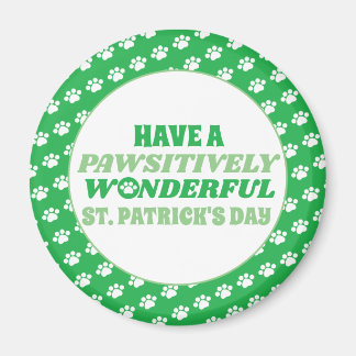 Heb een Padsitief Wonderful St. Patrick's Day Magneet