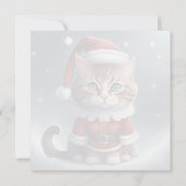 Heb een perfecte kerst ~ Miauw ^-^ (Achterkant)