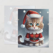 Heb een perfecte kerst ~ Miauw ^-^ (Voorkant / Achterkant)