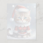 Heb een perfecte kerst ~ Miauw ^-^ (Achterkant)