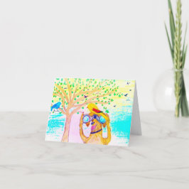 Heb een poot-Sommige Verjaardag! Kaart