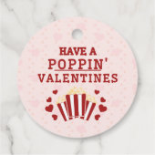 Heb een Poppin Valentijns  Favor Box Bedankjes Labels (Achterkant)