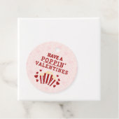 Heb een Poppin Valentijns  Favor Box Bedankjes Labels (In situ)
