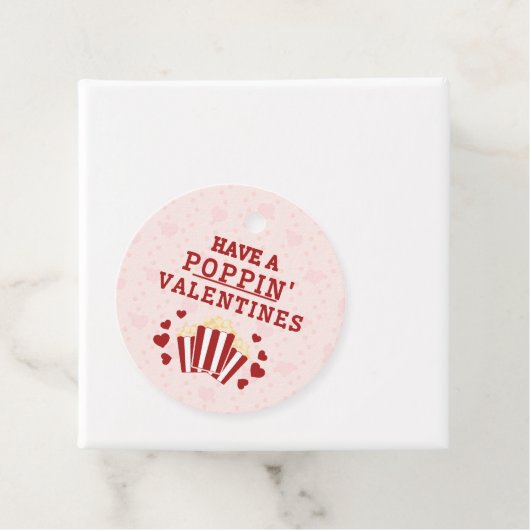 Heb een Poppin Valentijns  Favor Box Bedankjes Labels (In situ)