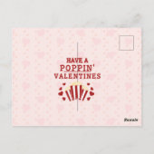Heb een Poppin Valentijnse  Briefkaart (Achterkant)