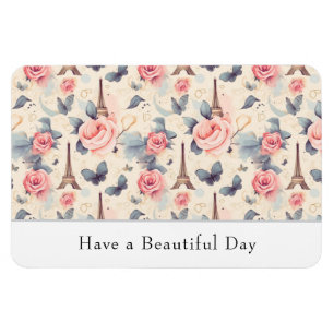 Heb een prachtig dageffeltorenpatroon magneet