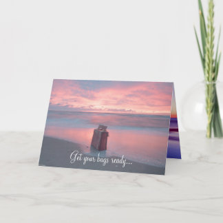 Heb een prachtig reisWenskaart Kaart