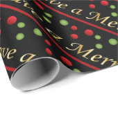 Heb een prettige kerst cadeaupapier (Rol Hoek)