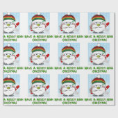 Heb een prettige kerst cadeaupapier (Vlak)