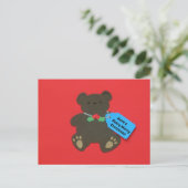 Heb een prettige kerst! feestdagenkaart (Staand voorkant)