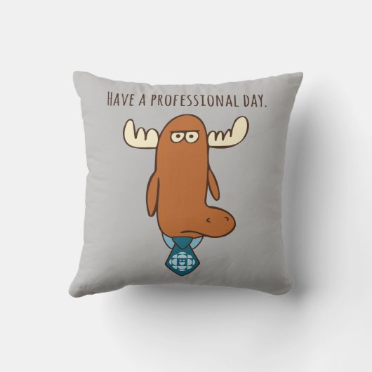 Heb een professionele dag kussen (Achterkant)