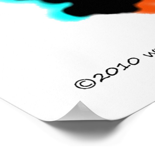 Heb een projectiedag.- Afdrukken Poster (Hoek)